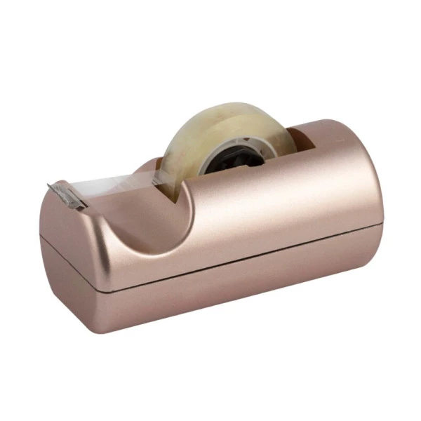 Dispensador De Fitas Pequeno Rose Gold Metalizado Maxcril