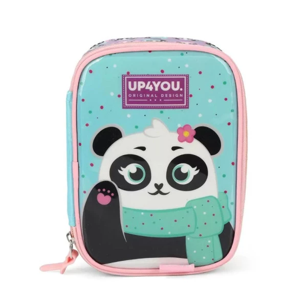 Estojo Box Up4You Panda Verde
