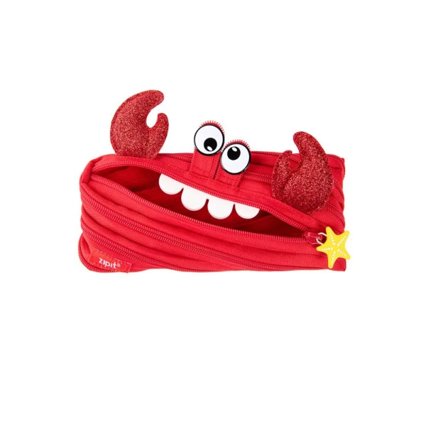Estojo Escolar Zipit Animal Monster Caranguejo