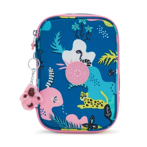 Estojo Kipling 100 Pens Estampado Jungle Island