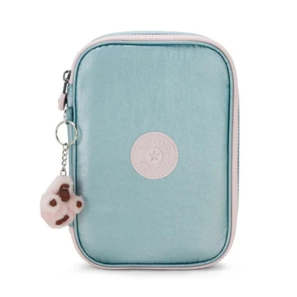 Estojo Kipling 100 Pens Fairy Green Metallic
