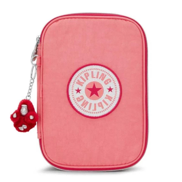 Estojo Kipling 100 Pens Joyous Pink Fun