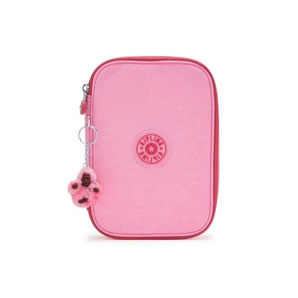 Estojo Kipling 100 Pens Pink Fiesta C