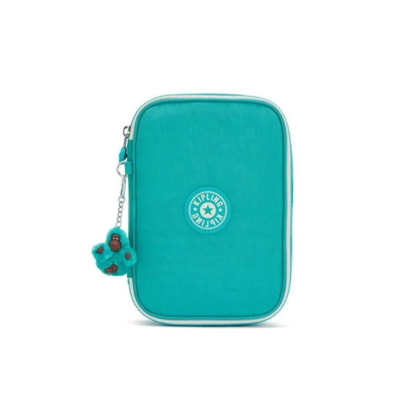 Estojo Kipling 100 Pens Turqoise Sea C