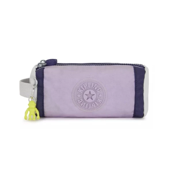 Estojo Kipling Allie Grey Lilac Bl