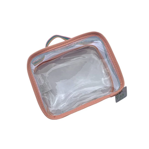 Estojo Necessaire Com Alça Azul Pastel Candy Colors Fizz