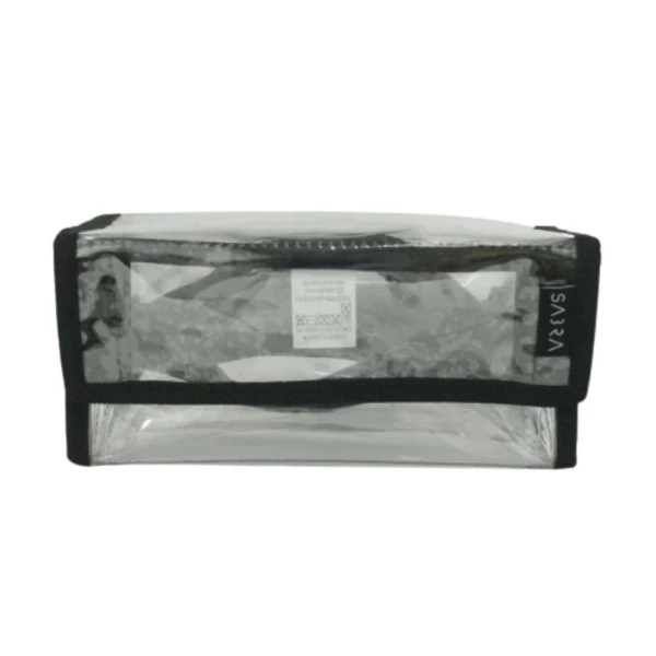 Estojo Sabra Fofão Cristal Preto