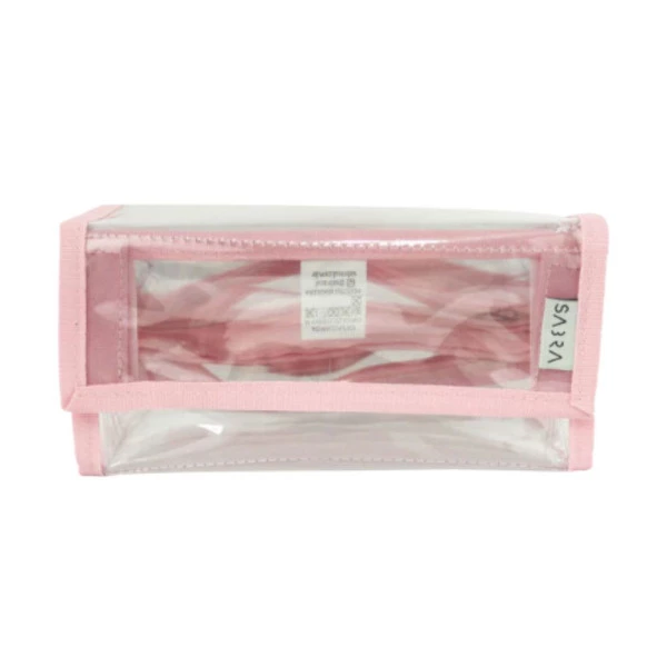 Estojo Sabra Fofão Cristal Rosa Bebê