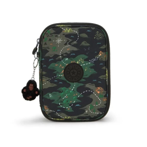 Estojo Kipling 100 Pens Camo Treasure