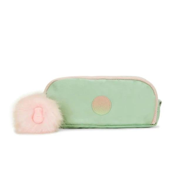 Estojo Kipling Gitroy Soft Green Metallic