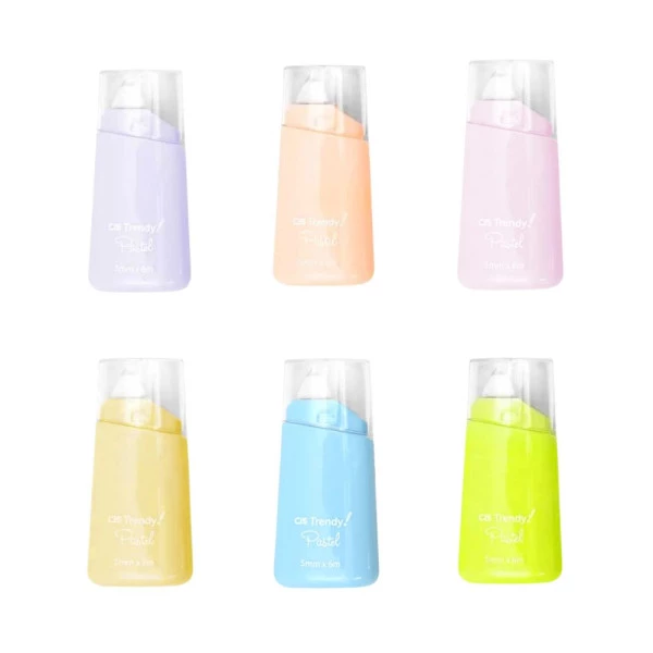 Fita Corretiva Trendy Tape Pastel Cis