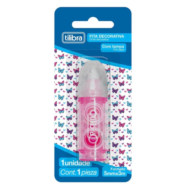 Fita Decorativa Borboletas Tilibra 5mmx3m