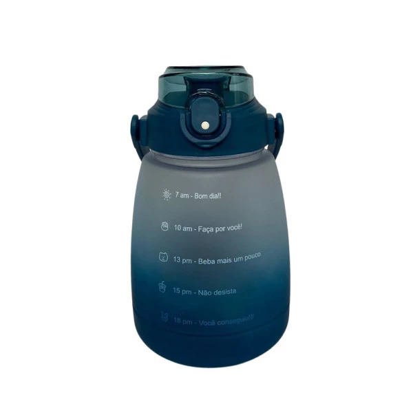 Garrafa de água 1400ml Azul Escuro Tie Dye