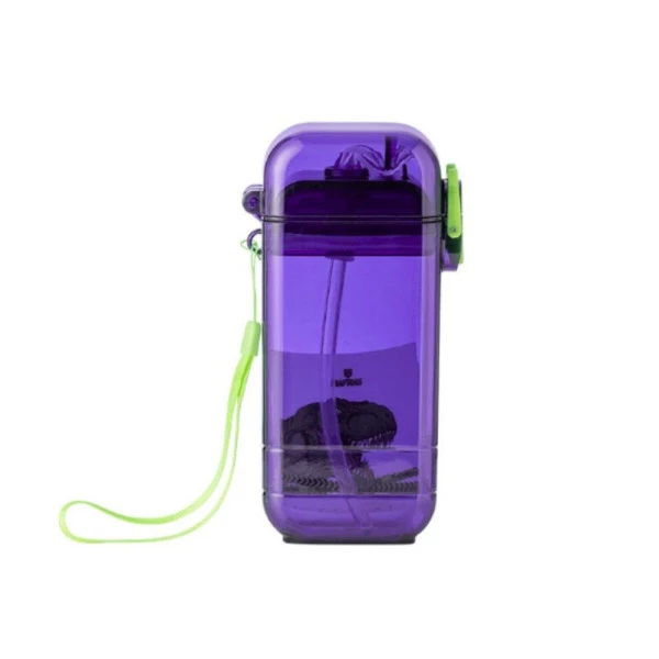 Garrafa De Água Plástica BRW Raptors Azul 350ml BPA Free