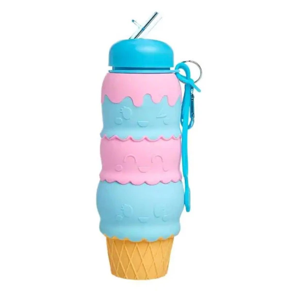 Garrafa Ice Cream Sorvete Silicone 700ml