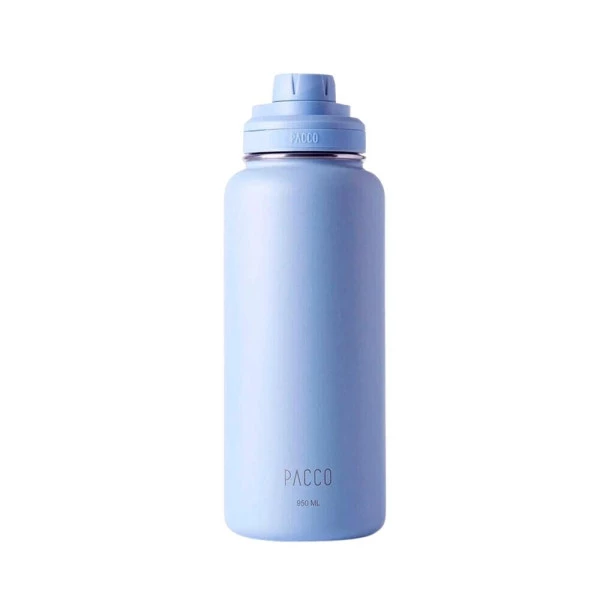 Garrafa Térmica Pacco Hydra V2 950ml Azul Lavanda