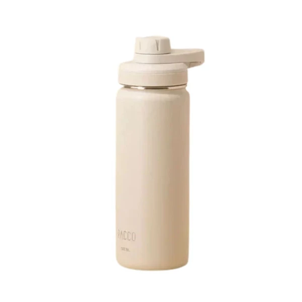 Garrafa Térmica Pacco Hydra V2 500ml Creme