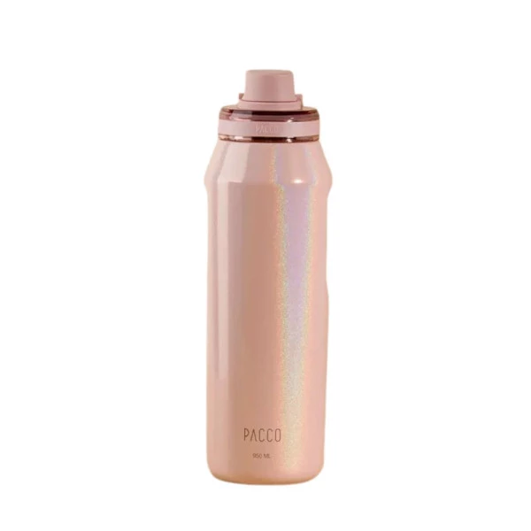 Garrafa Térmica Pacco Vyta 950ml Quartzo Rosa
