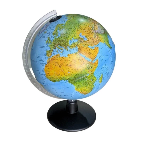 Globo Terrestre Interativo Iluminado Gaia Tecnodidattica 25cm