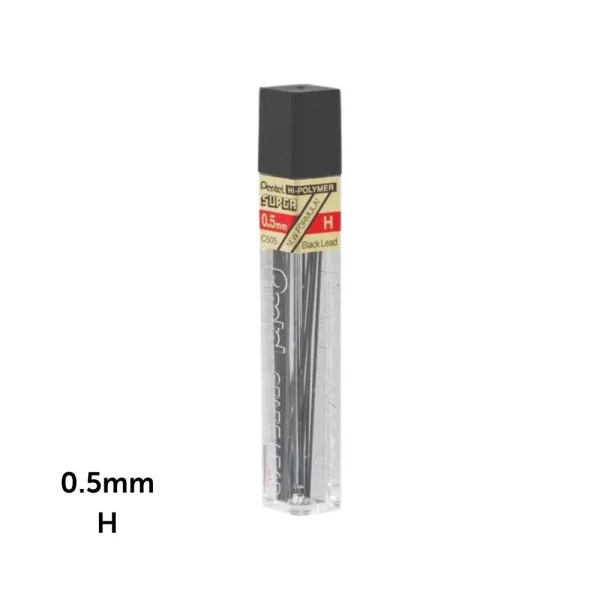 Grafite Para Lapiseira Pentel 0.5mm H