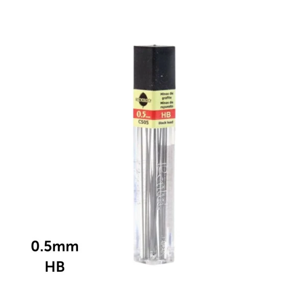 Grafite Para Lapiseira Pentel 0.5mm HB