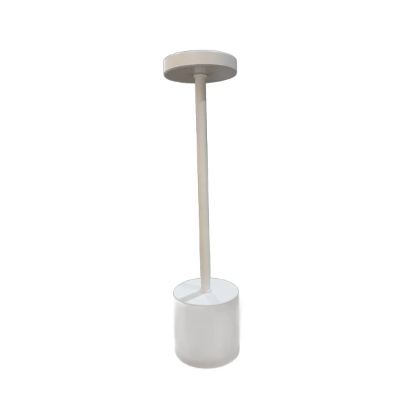 Luminária de Mesa 8x34,5cm Branca