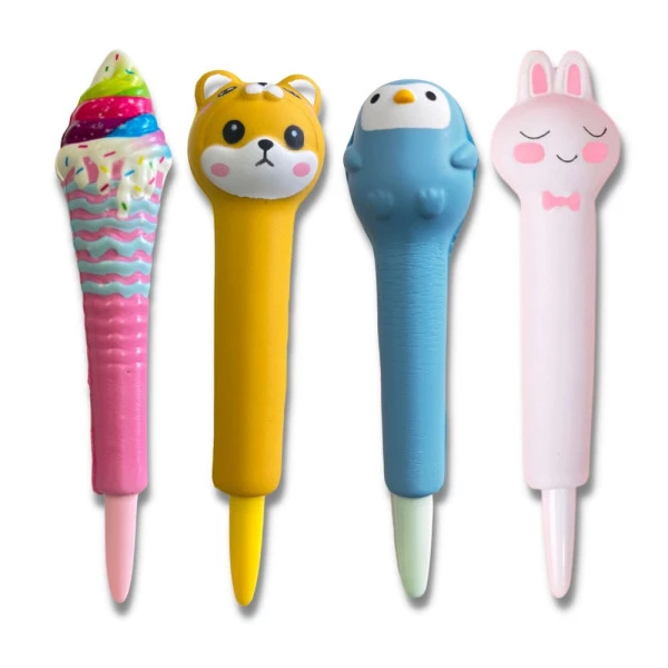 Caneta Squishy Kit com 4