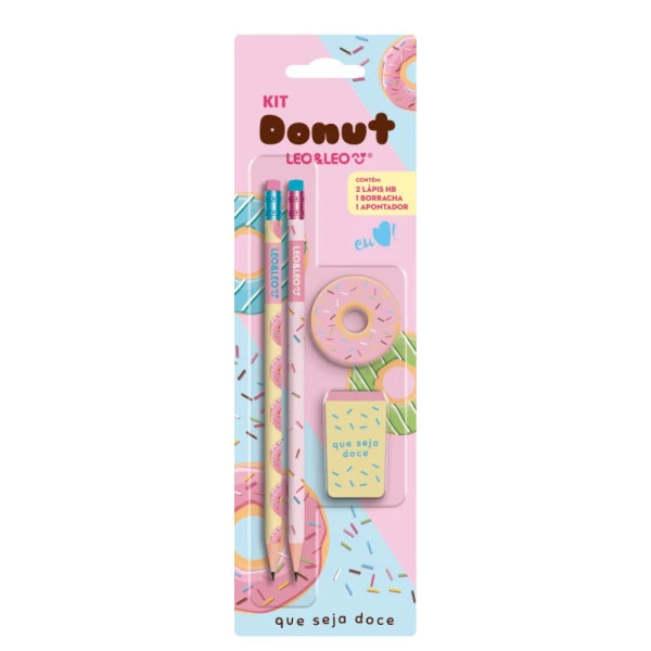 Kit Donut Leo&Leo 4 Peças