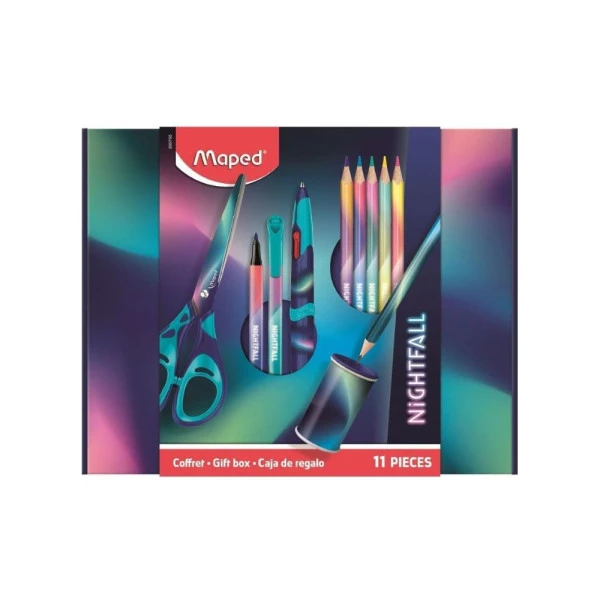 Kit Maped Nightfall 11Peças