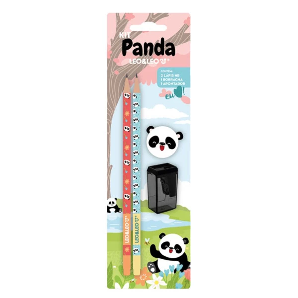 Kit Panda Leo&Leo 4 Peças