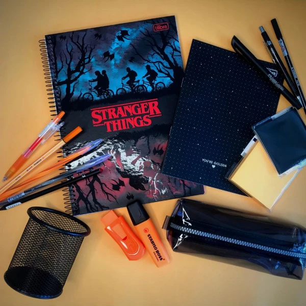 Kit Papelaria Halloween Contendo 16 Itens