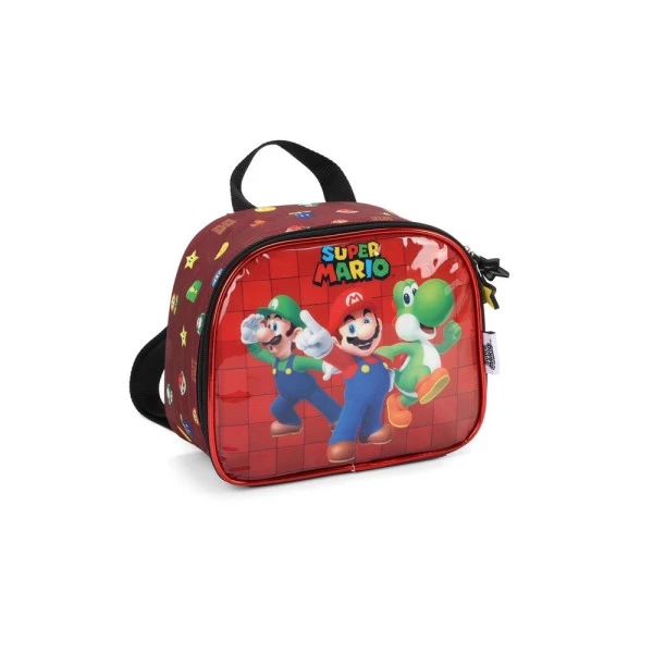 Lancheira Escolar Térmica Super Mario Luxcel