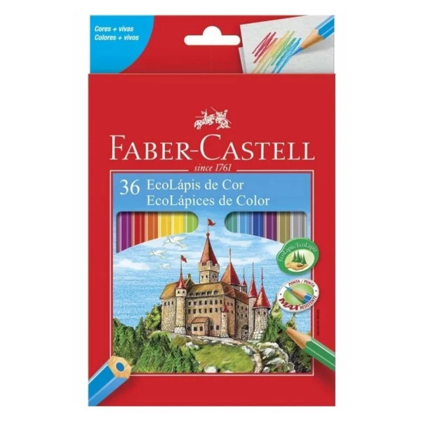 Lápis de Cor Faber Castell 36 Cores