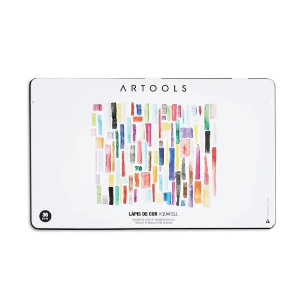 Lápis de Cor Aquarelável Artools Aquarell 36 Cores