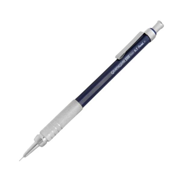 Lapiseira Pentel 0.7mm Graphgear 500 Azul PG525