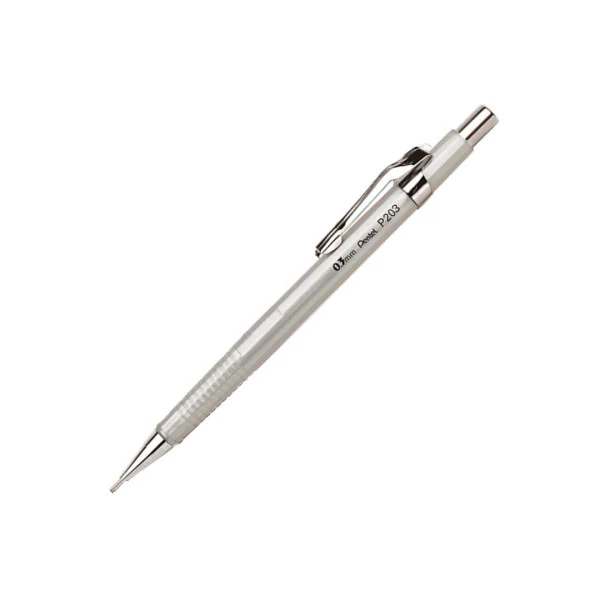 Lapiseira Pentel 0.3 Prata Sharp P203