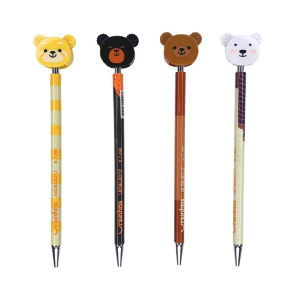 Lapiseira Ursinhos Leo&Leo 0.7mm