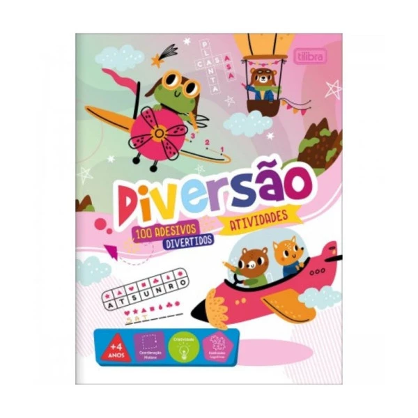 Livro De Atividades Diversão Tilibra