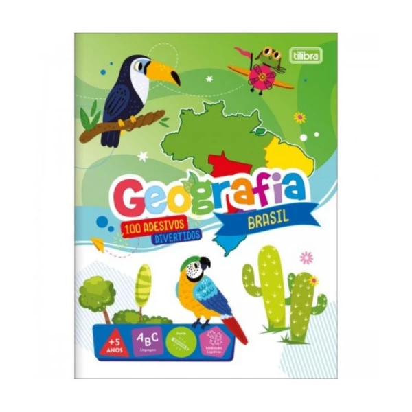 Livro De Atividades Geografia Brasil Tilibra