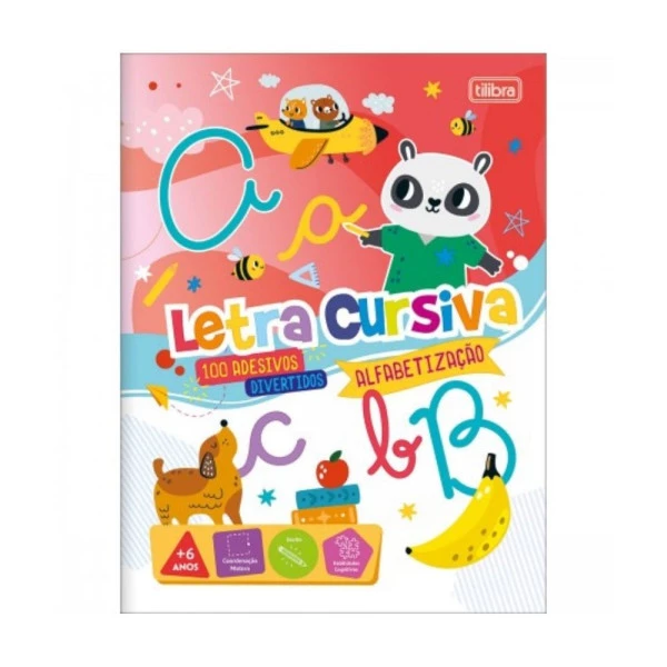 Livro De Atividades Letra Cursiva Tilibra