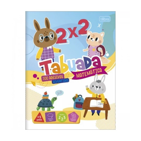 Livro De Atividades Tabuada Tilibra