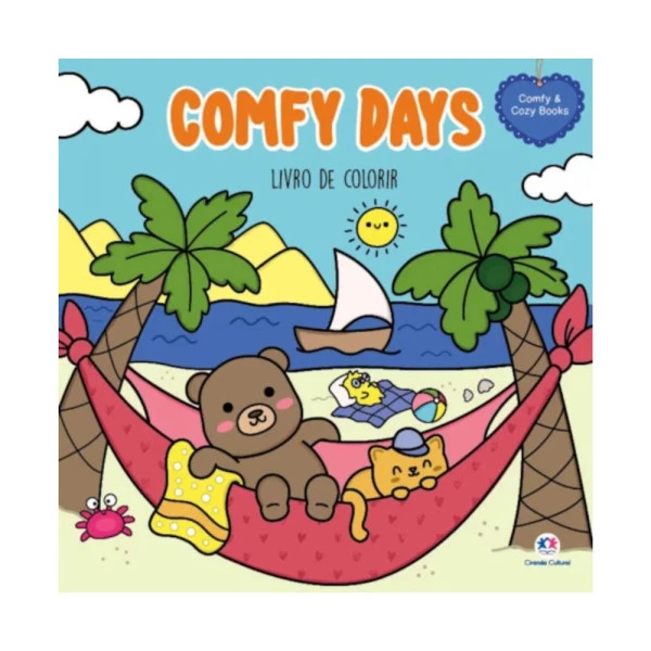 Livro de Colorir Bobbie Goods Comfy Days 24F Ciranda Cultural