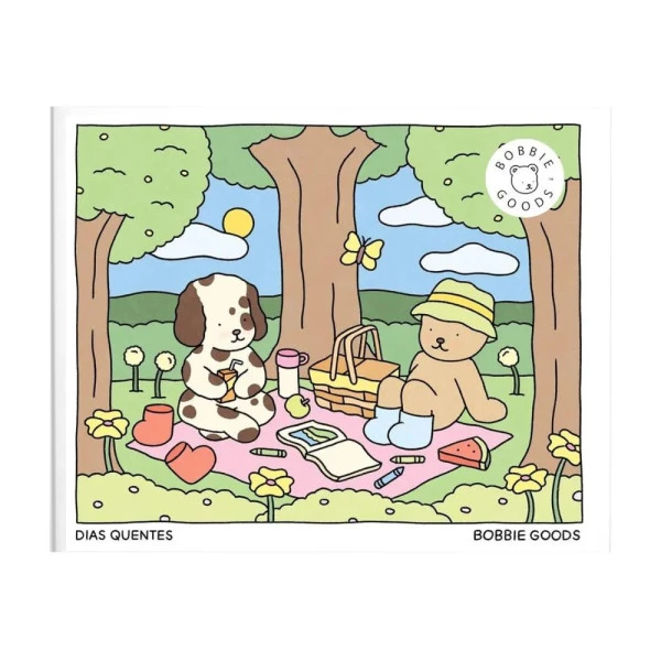Livro de Colorir Bobbie Goods Dias Quentes 20F