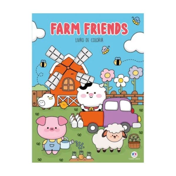 Livro de Colorir Bobbie Goods Farm Friends 16F Ciranda Cultural