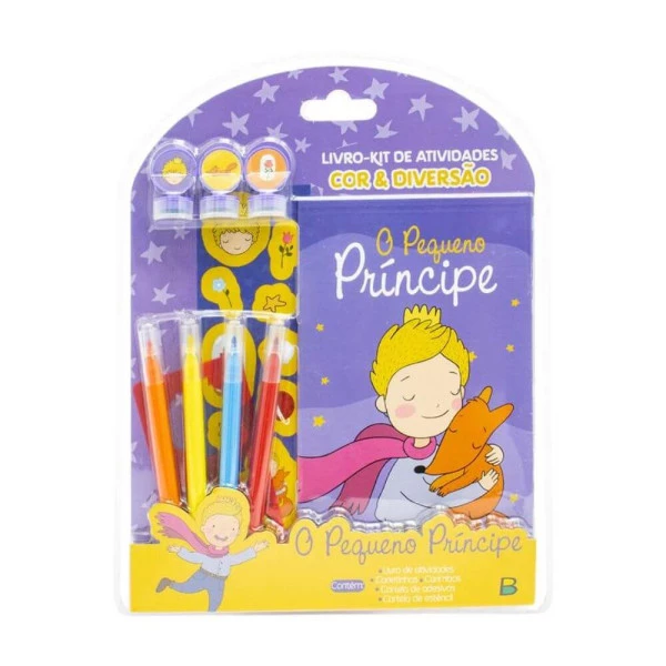 Livro Para Colorir Atividades O Pequeno Príncipe