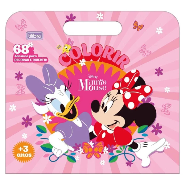 Livro Para Colorir Maleta Minnie Disney 8F Tilibra