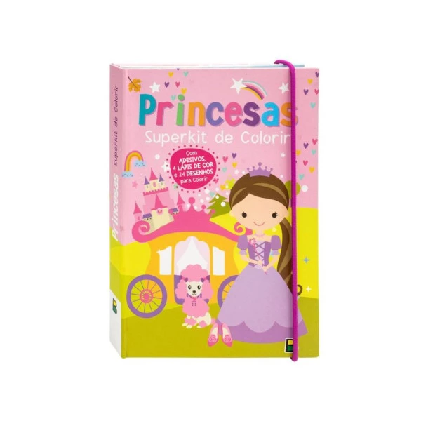 Livro Para Colorir Superkit Princesas