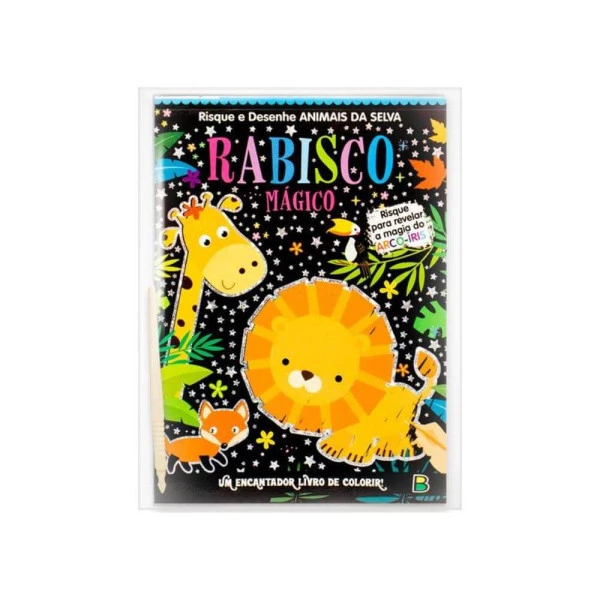 Livro Rabisco Mágico Animais da Selva