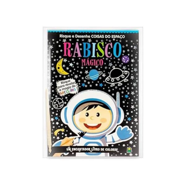 Livro Rabisco Mágico Coisas do Espaço