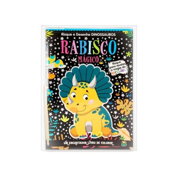 Livro Rabisco Mágico Dinossauros